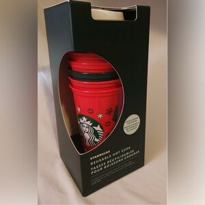 Starbucks Holiday 2022 Reusable Hot Cups - Set of 6 new